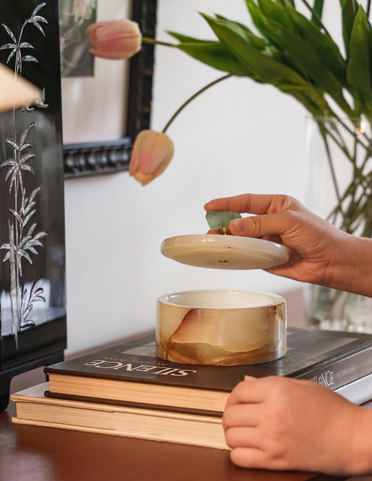 Jade Grace – Luxury Stone Jewelry & Storage Jar