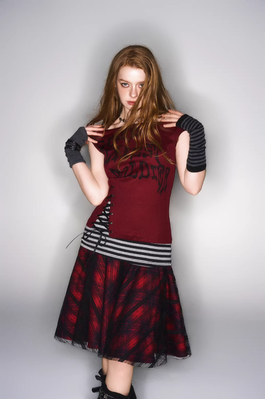 Redline Retro Knit Street Top