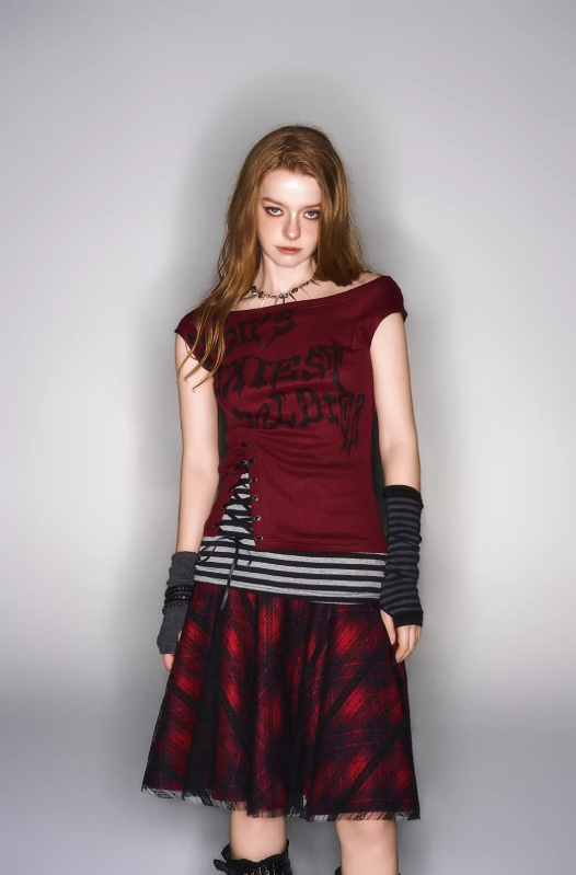 Redline Retro Knit Street Top