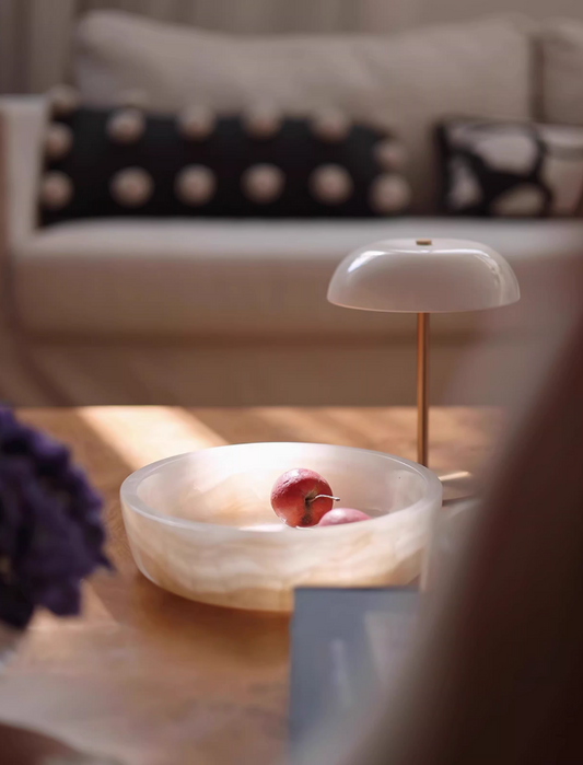 Celestial Platter – Jade & Marble Luxury Fruit Tray