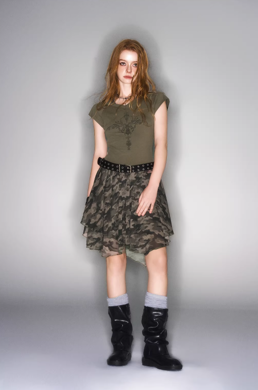 Camo Mirage Utility Dress