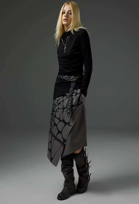 Webshade Studded Mini Skirt