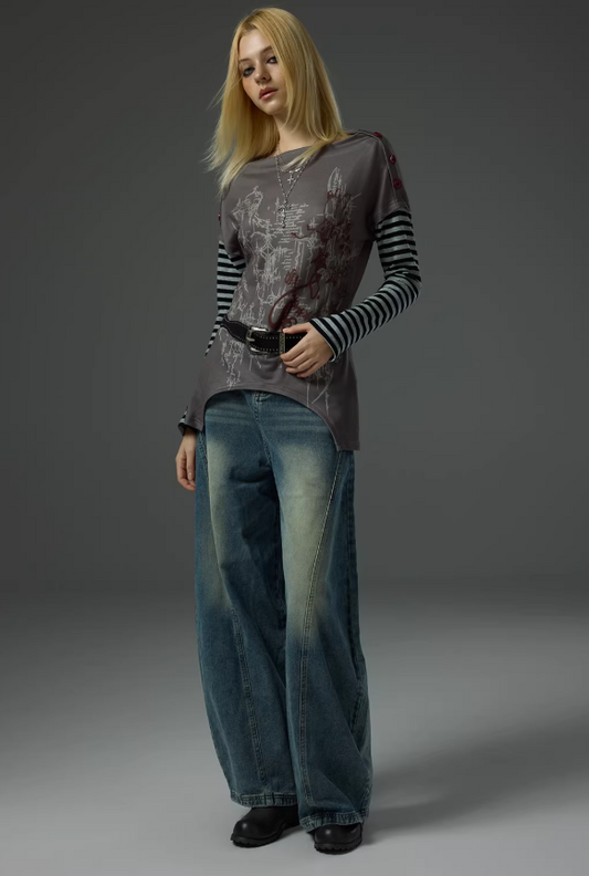 Blade Arc Sculpted Denim